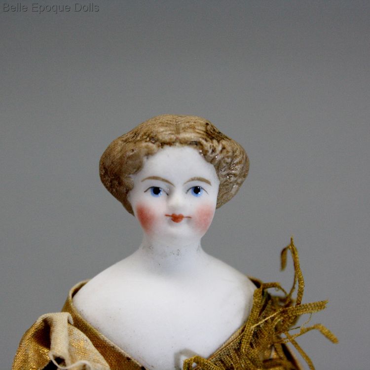 Puppenstuben puppen dame , Antique Dollhouse miniature lady , Puppenstuben puppen dame