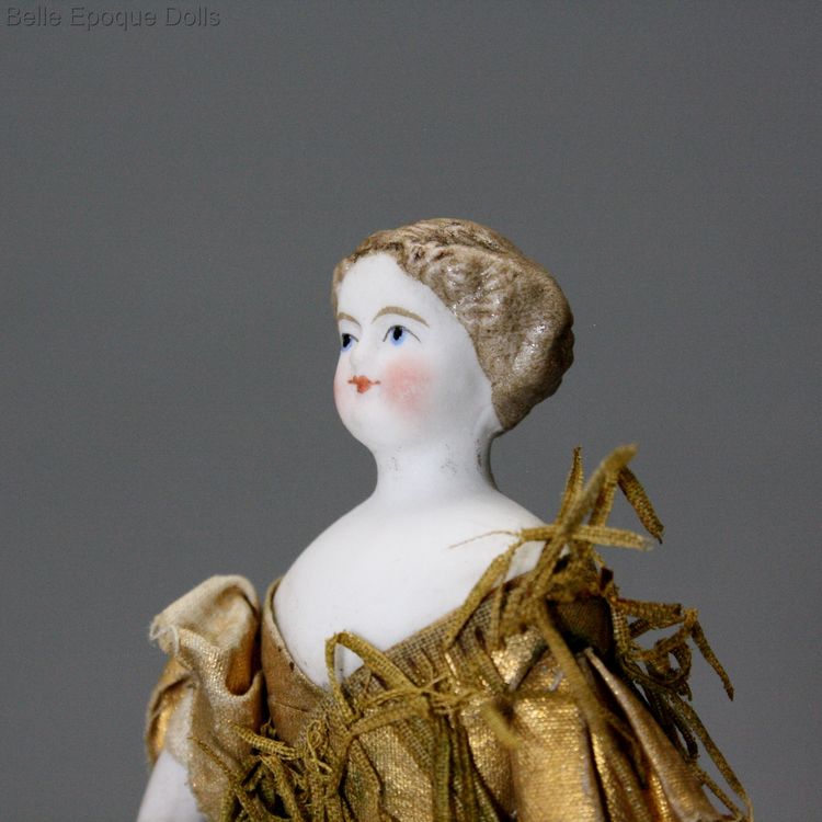 Puppenstuben puppen dame , Antique Dollhouse miniature lady , Puppenstuben puppen dame