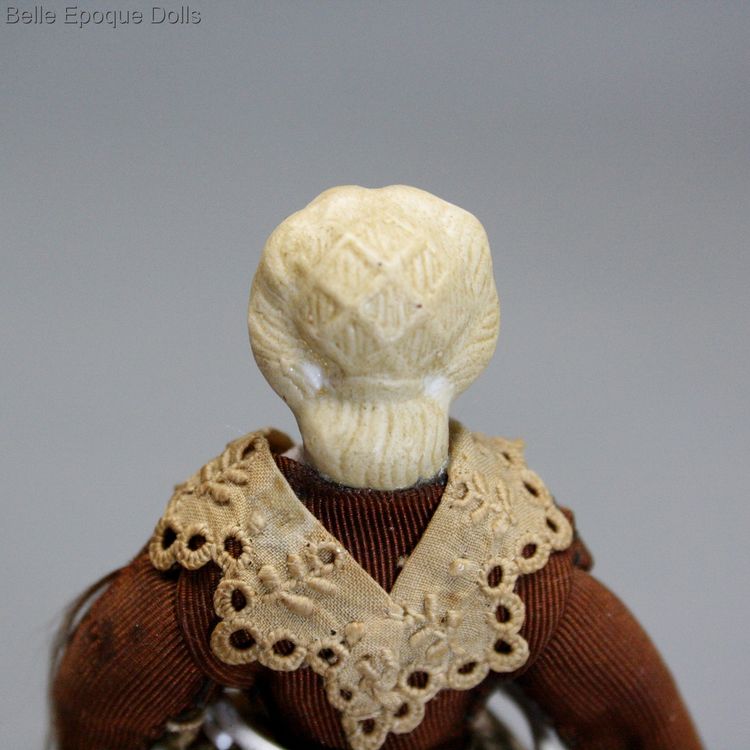 Puppenstuben puppen , early dollhouse doll governess , Puppenstuben puppen