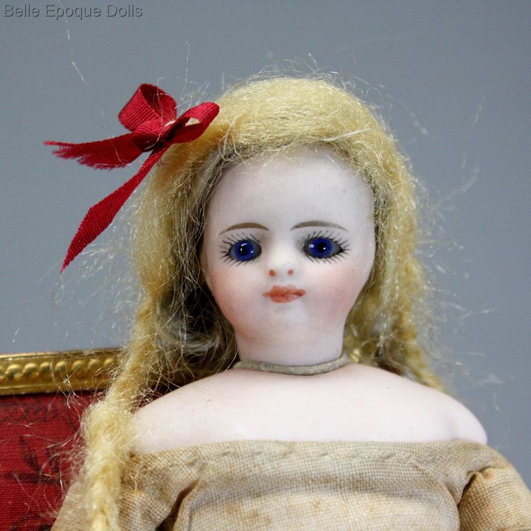 Simon Halbig bisque dollhouse doll , bare feet mignonette 
