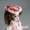miniature antique doll , alte puppchen , antique all bisque french mignonette 