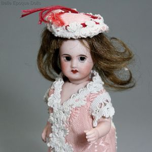 SFBJ doll all bisque french doll , antique all bisque french mignonette , alte puppchen 