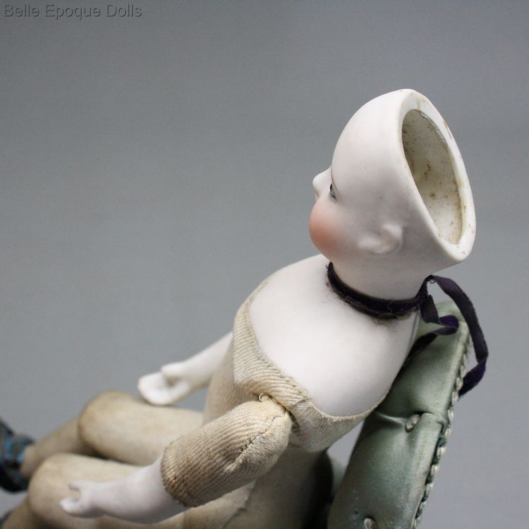 Antique bonne aventure bisque doll , Antique bisque german doll simon halbig