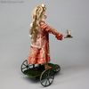 antique automaton doll badminton , antique automate joueuse de badmington ,  