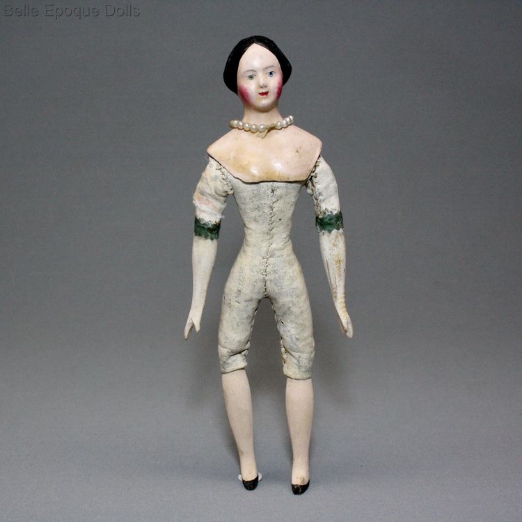 milliner doll composition , fortune telling doll paper mache , French Milliners Model Doll Antique 
