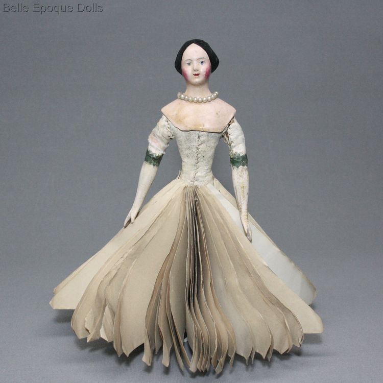 fortune telling doll paper mache , milliner doll composition