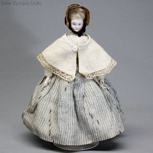 Majestic Antique Dollhouse Lady Doll in Original Costume