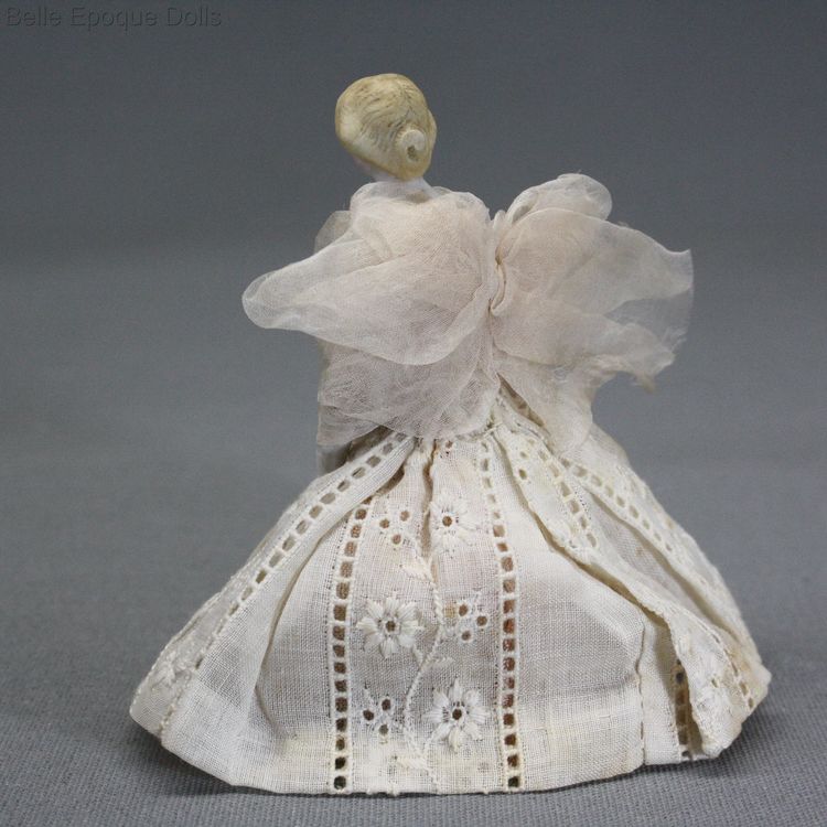Antique Dollhouse miniature doll , Puppenstuben puppen